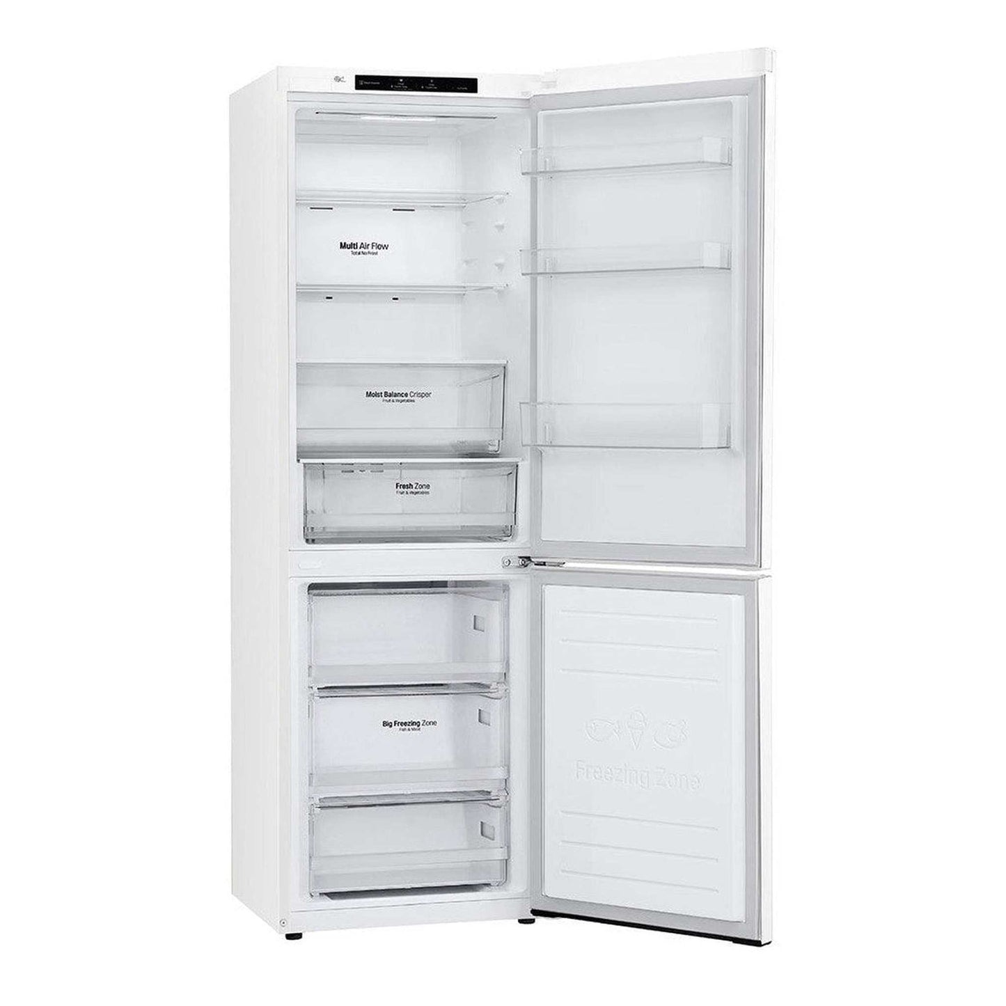 LG GBB61SWJMN - Koel-vriescombinatie - No Frost