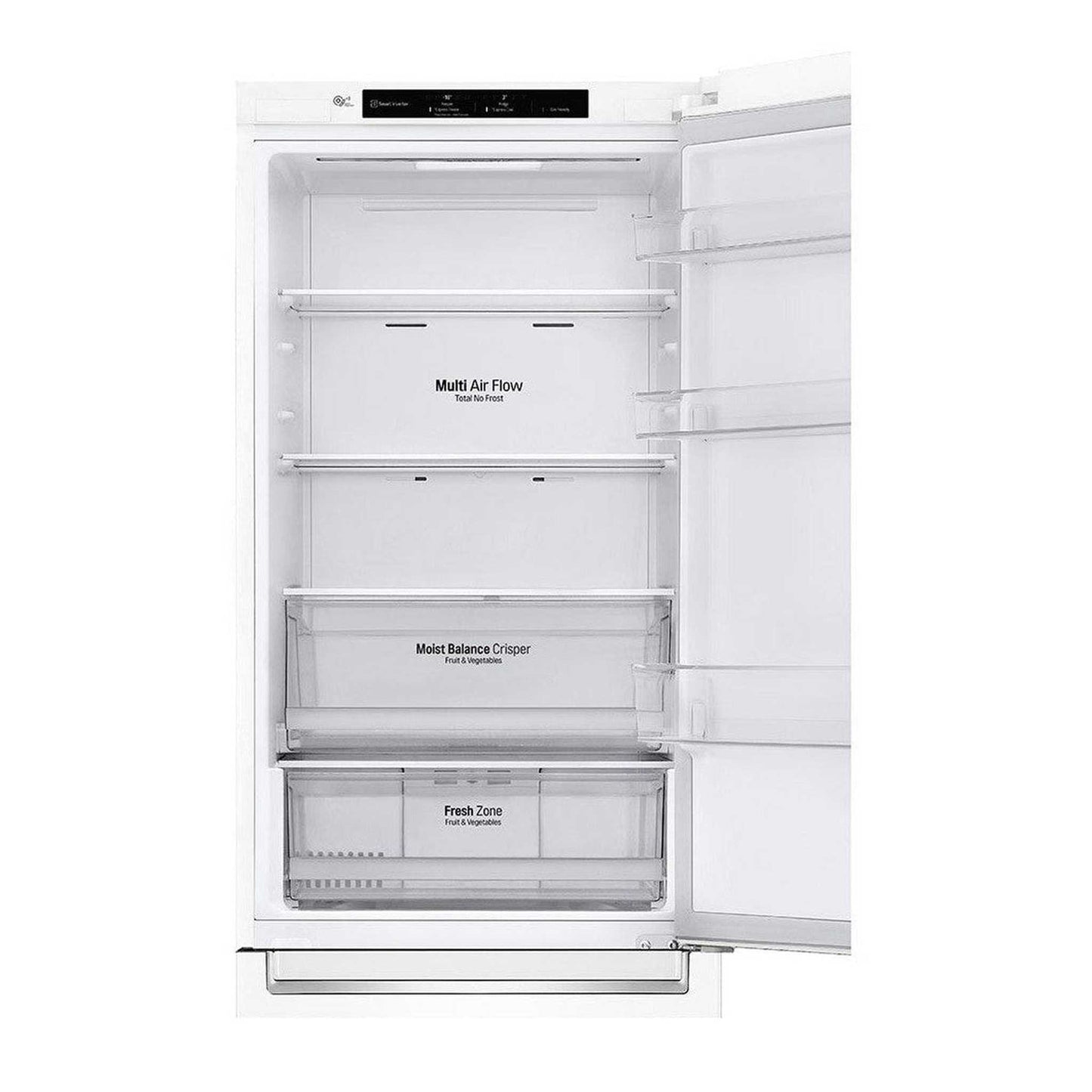 LG GBB61SWJMN - Koel-vriescombinatie - No Frost