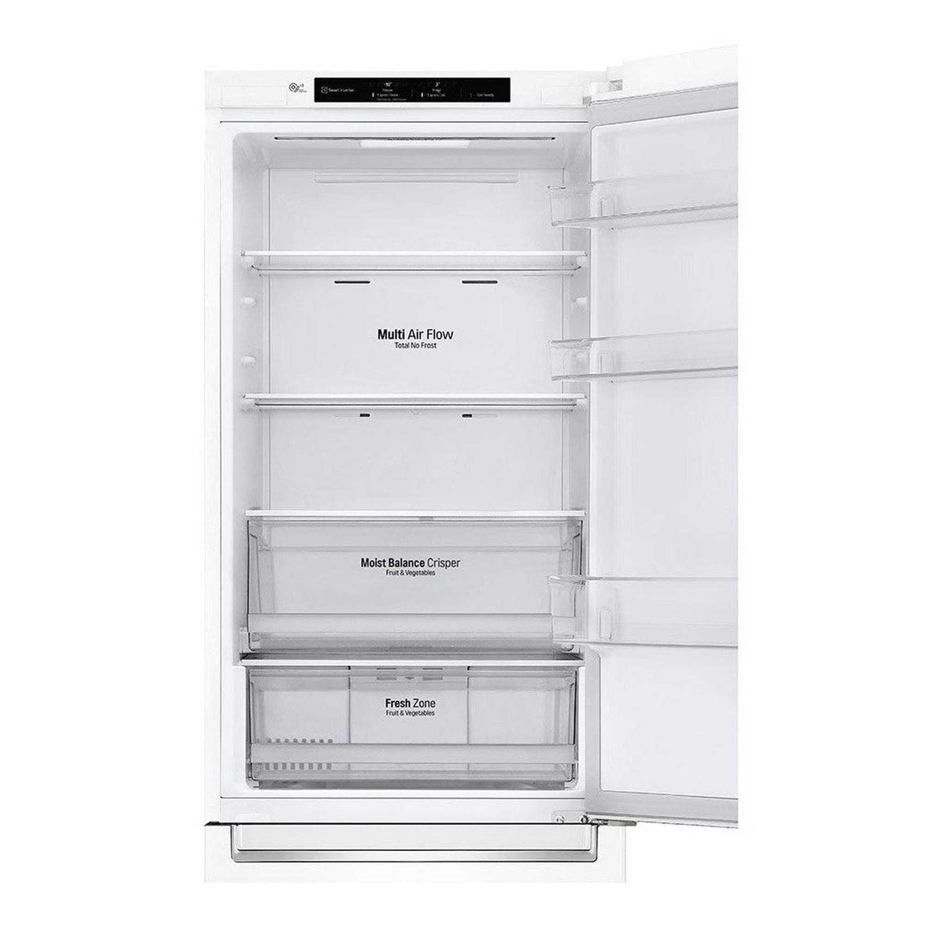 LG GBB61SWJMN - Koel-vriescombinatie - No Frost