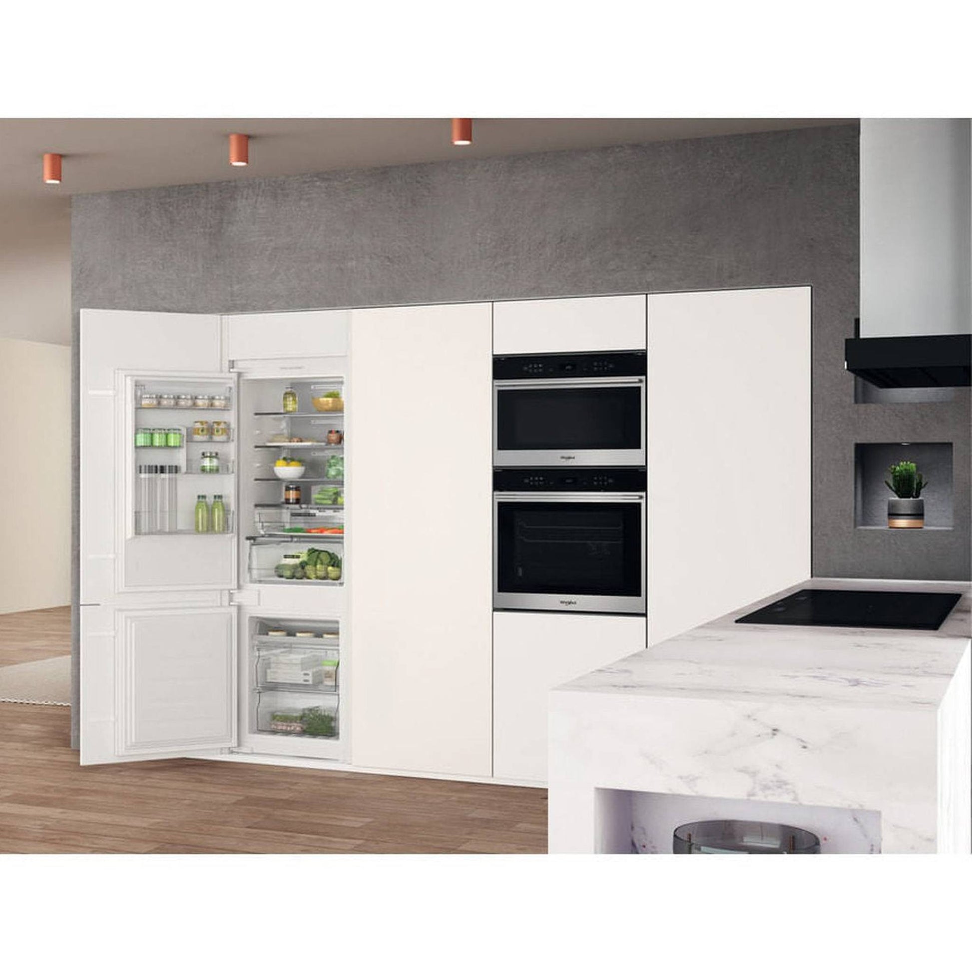 Whirlpool WHC18T141 - Inbouw Koel-vriescombinatie - No Frost