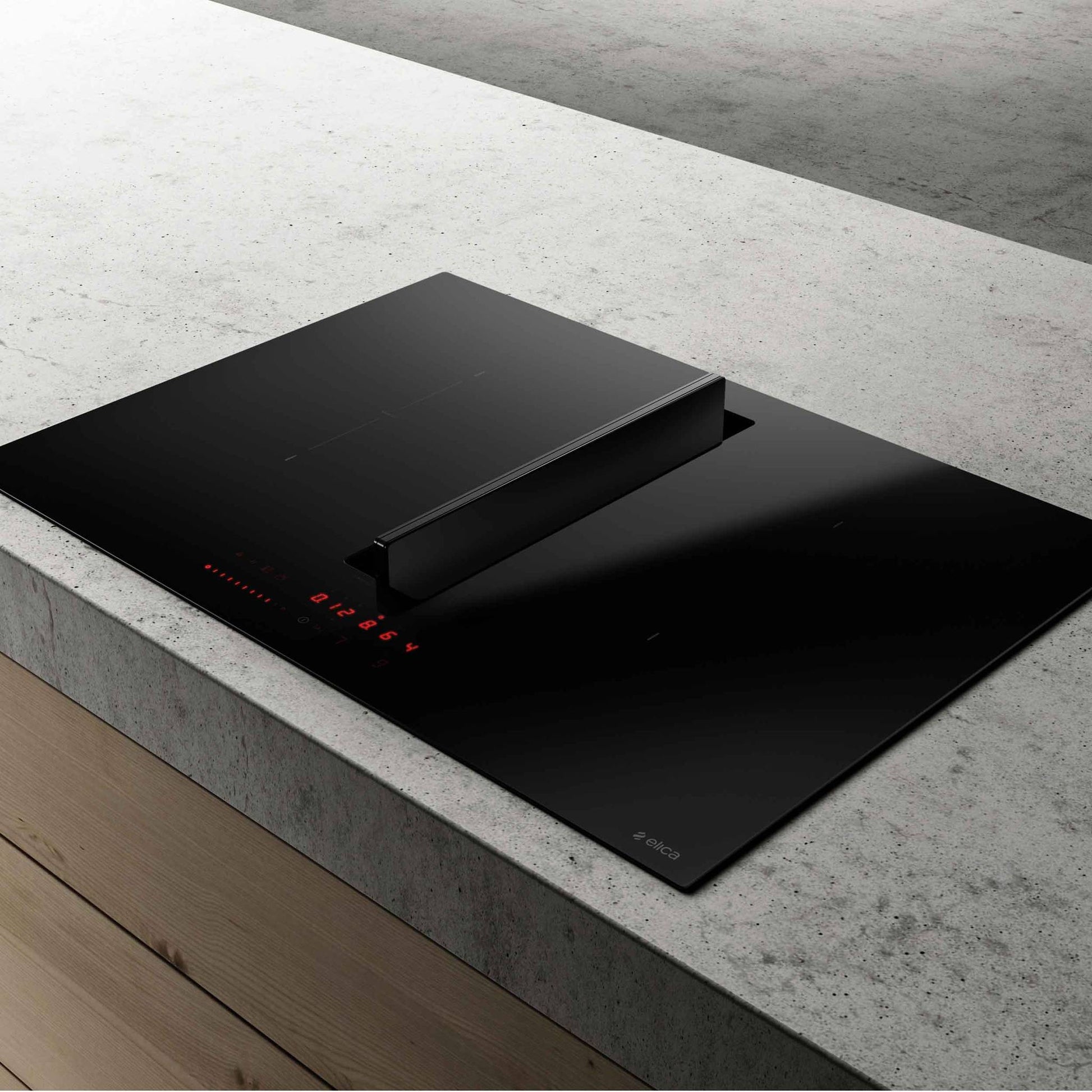 Elica Fit BL/A/72 - Inductie kookplaat - Ingebouwde afzuiging