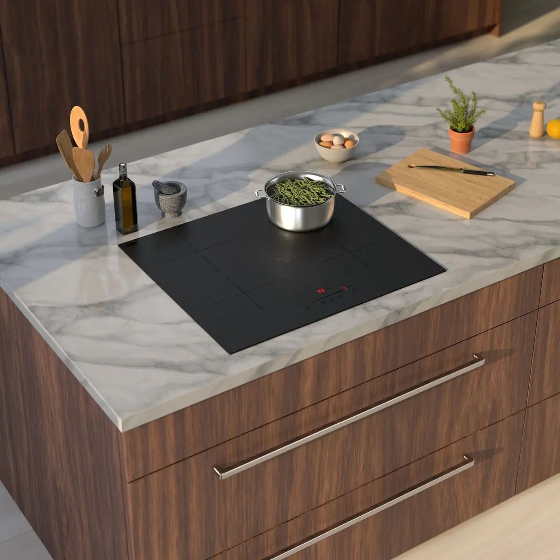 Inventum IKI6008MAT - Inductie kookplaat