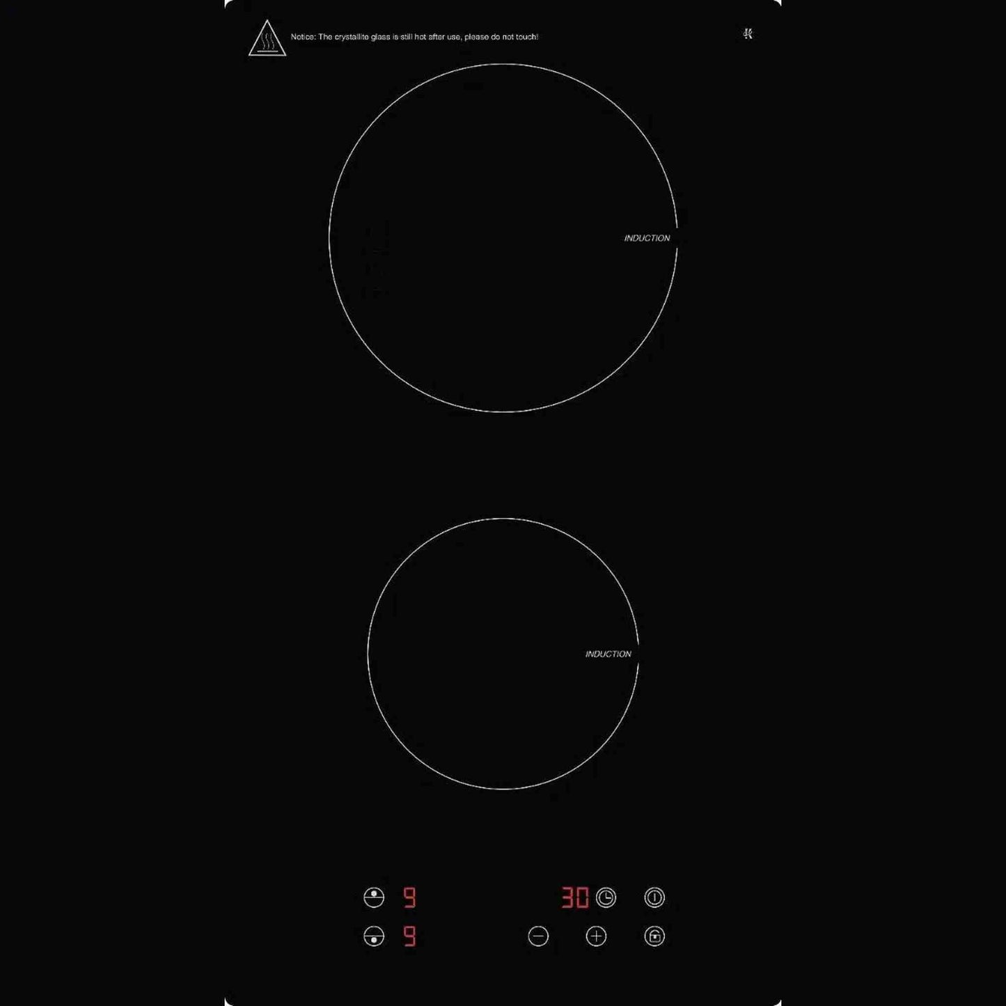 Exquisit EKI300-2 - Inductie kookplaat