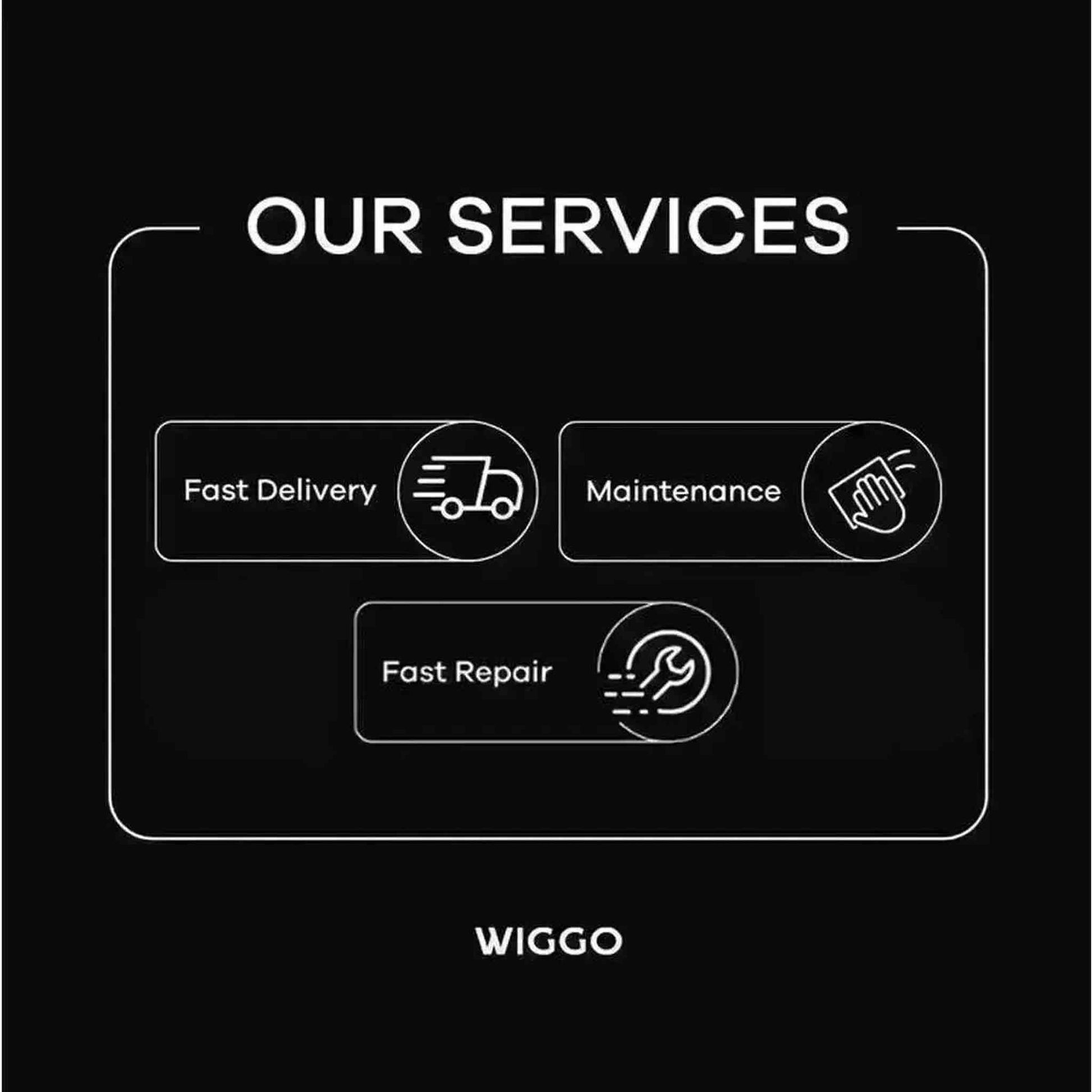 Wiggo WE-B643G G - Wandschouw Afzuigkap