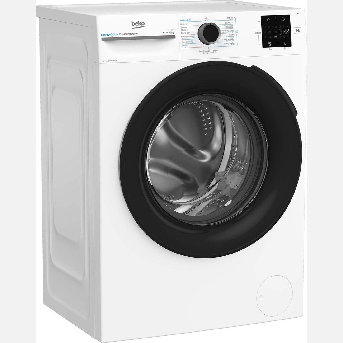 Beko BM3WFU3741W - Wasmachine