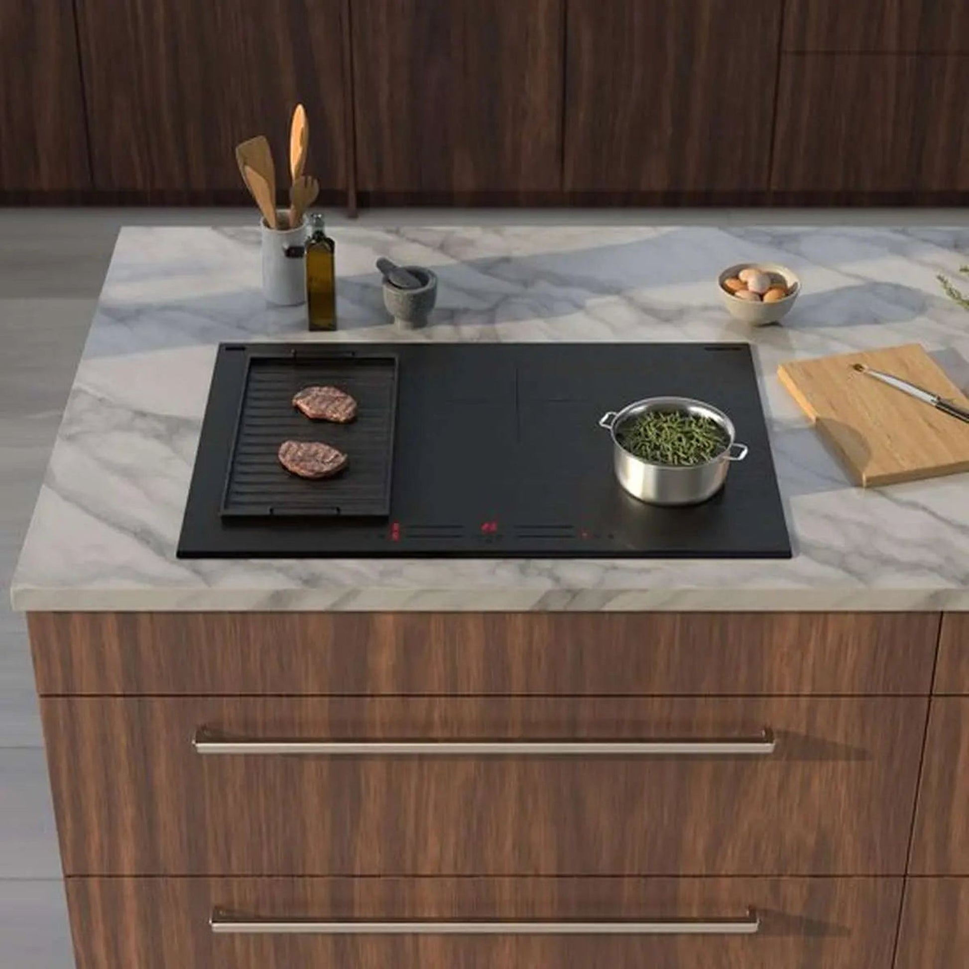 Inventum IKI7735MAT - Inductie kookplaat