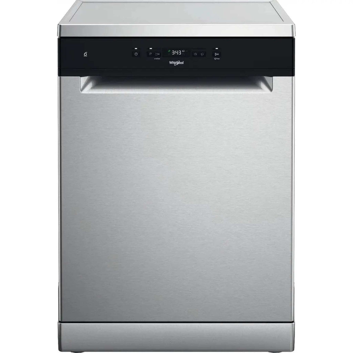 Whirlpool W2FHD624X - Vrijstaande vaatwasser