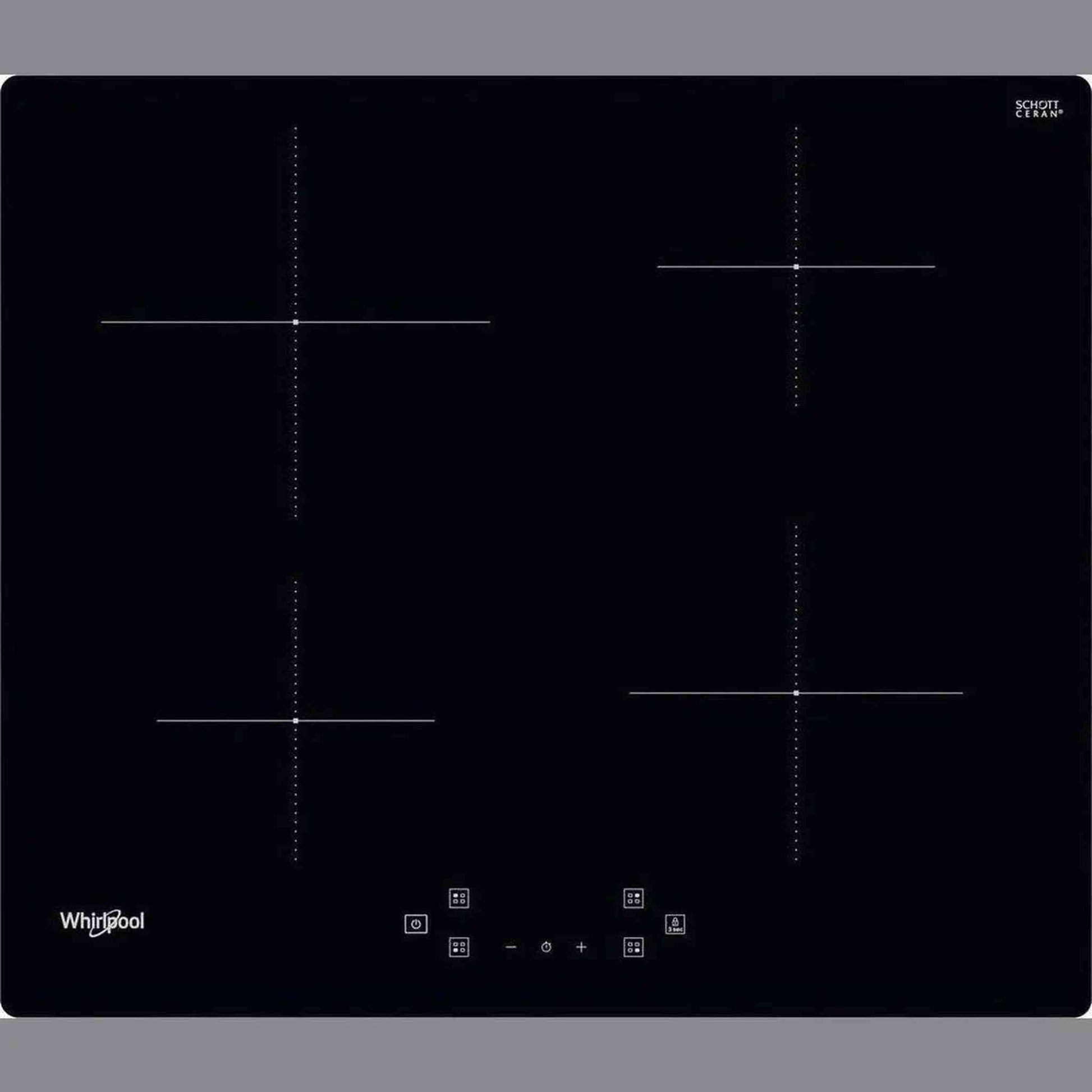 Whirlpool WSQ4860NE - Inductie kookplaat